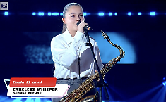 Enola Carbonaro incanta The Voice Kids con &ldquo;Careless Whisper&rdquo;: Pozzallo applaude la sua giovane promessa