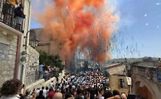 Madonna della neve a Giarratana, uno spettacolo di colori