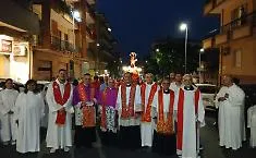 E' festa a Ragusa con la prima processione in onore di San Giovanni Battista