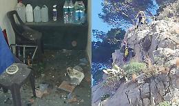 Cefal&ugrave;, masso si stacca dalla Rocca e finisce dentro una casa