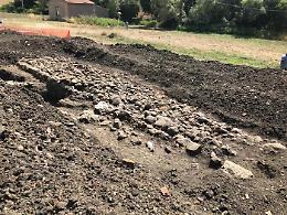 Caltavuturo, riportato alla luce tratto di una strada romana del II secolo