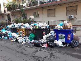 Catania: questa la situazione rifiuti nella centrale via Malta