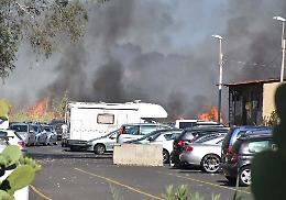Dal Villaggio Goretti all'ex cinema una giornata di incendi a Catania