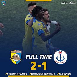 Calcio serie D: il Licata si regala tre punti sotto l'albero