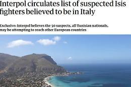 The Guardian: «Terroristi tunisini in Italia». Il Viminale smentisce