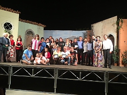 Fleri, il teatro è più forte del terremoto