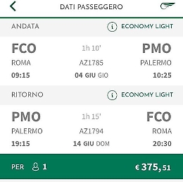 Un volo Roma Palermo quasi 400 euro: la rivolta dei pendolari