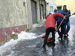 Gelo e neve tornano al Centro-Sud