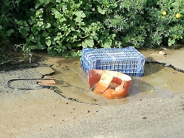 Da più di un mese a Marina di Acate si disperde acqua e nessuno interviene