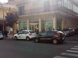 S. G. la Punta, costretta alla fuga banda del buco entrata in banca