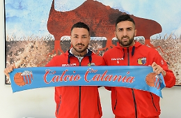 Serie C, Rizzo e Caccavallo: «Per noi Catania è una opportunità troppo importante»