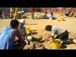 Trovato scheletro davanti Tempio della Concordia