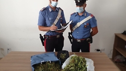 Carlentini, per strada con due sacchi pieni di marijuana: arrestato