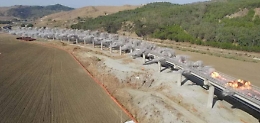 Infrastrutture, demolito il viadotto Salso  sulla SS 640 «Strada degli Scrittori»