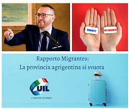 "La provincia agrigentina continua a svuotarsi": l'allarme della Uil