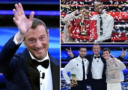 Il Festival di Sanremo fa il pieno di ascolti: il pi&ugrave; alto share dal 2000