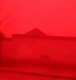 Sabbia dal Sahara: cieli rossi in Marocco, in Spagna e in Francia