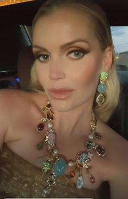 Kitty Spencer, la nipote di lady D unica star presente alla festa di D&amp;G a Siracusa