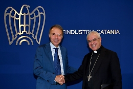 Confindustria Catania incontra l'arcivescovo Renna: alleanza per un'economia vocata alla sostenibilità