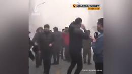 Turchia, la seconda scossa durante il collegamento in diretta tv