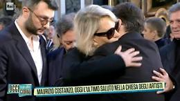 Maurizio Costanzo, tutti i vip al funerale
