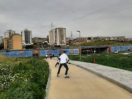 Catania, una pedalata nella pista ciclabile “fantasma” di Librino:  è la più estesa della città ma è stata dimenticata