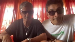 L'ironia di Fiorello (con Biggio): «Amadeus non è capace. Aspettiamo i successi di Morgan»