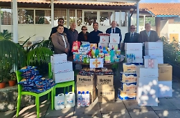 Acireale, donati prodotti per l&rsquo;infanzia alla Comunit&agrave; Madonna della Tenda dall&rsquo;Ordine Costantiniano di San Giorgio