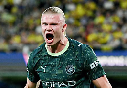 Erling Haaland da paura: per Halloween diventa Joker