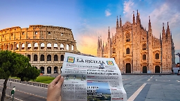 La Sicilia torna a Roma e Milano, dopo Fiorello anche Diletta Leotta compra il giornale: il quotidiano diventa sempre pi&ugrave; nazionale