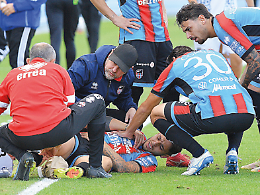 Catania, preoccupazione per Cicerelli: servono altri controlli ma è certo che salterà almeno due partite