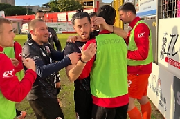 Il Modica agguanta il pari con Brugaletta dopo che Lucarelli l'aveva sbloccata per il Vittoria