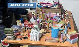 "Botti" sicuri a Catania: da via della Concordia al viale Mario Rapisardi sequestrati 26,5 chili  di fuochi d'artificio illegali