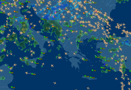 In Grecia lo spazio aereo &egrave; stato completamente chiuso