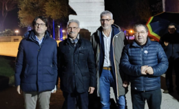 Ragusa, inaugurata l'opera di Salvatore Massari intitolata "Il percorso della vita"