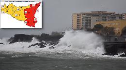 Maltempo, ancora un'allerta rossa per la Sicilia orientale: l'avviso della Protezione civile