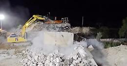 Demolito nel corso della notte il ponte sulla 514 Ragusa-Catania