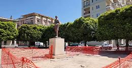 Piazza Bolivar rinnovata: nuova fontanella e parco giochi