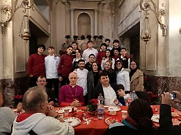 Acireale: riapre la chiesa &ldquo;Spirito Santo&rdquo; con un pranzo per i bisognosi