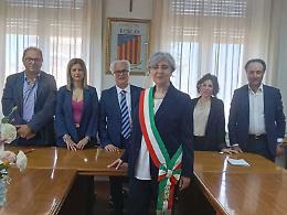 Si &egrave; insediata Aurora Catalano: &laquo;Sapr&ograve; essere il sindaco di tutti&raquo;