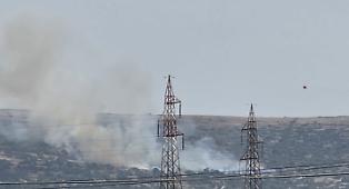 Comiso, maxi incendio sui Monti iblei