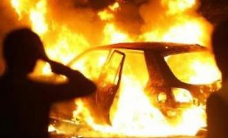 Ragusa, auto in fiamme in via Lorefice