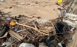 Ragusa, a Passo Marinaro un mare di rifiuti lungo la costa