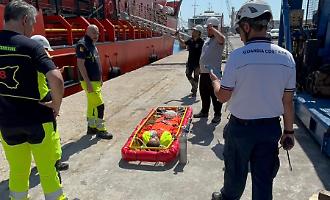 Porto di Pozzallo, incendio a bordo di una nave... ma &egrave; solo un'esercitazione