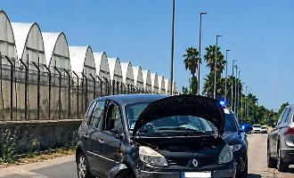 Incidente autonomo lungo lo stradale per Scoglitti, ferito il conducente