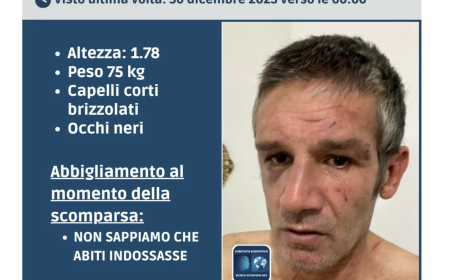 Modica, l'anno si chiude con la denuncia di una scomparsa: nessuna notizia del 50enne Roberto Di Rosa