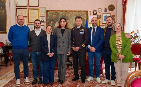 Modica, a palazzo di Citt&agrave; la visita del comandante di MariSicilia