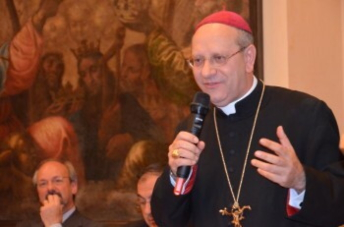 Il vescovo di Caltanissetta Mario Russotto