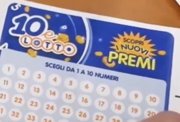 Modica, vinti 60mila euro con il 10eLotto