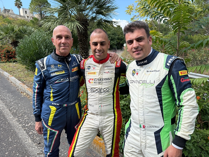 Automobilismo: Franco Caruso fa sua la Monti Iblei, un magico tris per il pilota comisano